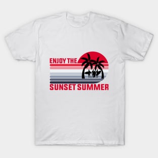 Enjoy The Sunset Summer T-Shirt